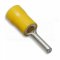 [KOI-6-10]  kabelový lisovací kolík Cu s izolací PVC, 4,0 - 6,0 mm², d. kolíku: 10,5 mm, žlutá