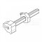 [AVB8-540]  kovová prodlužovací oska (připevnění ovladače 4 šrouby), d.:540mm
