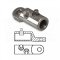 [OKSR2-S-95-M10-SN]  Al šroubové kabelové oko centrické, IEC 1238-1, pro NN a SN, 25 - 95 mm² RE / 25 - 70 mm² RM / 95 RM (v), 50 - 70 mm² SE / 95 mm² SE, 35 - 50 mm² SM / 70 mm² SM (skružené), M10, 2 trhací šrouby, pocínované