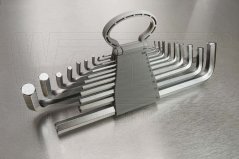 [251-MRL-1]  18-dílná sada "MERYL" dlouhých imbusových klíčů v praktickém nosiči s ouškem