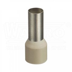 [DUI-35-25 be]  kabelová lisovací dutinka Cu s izolací PP (polypropylen), 35 mm², d: 25 mm, béžová (II. Ger), L