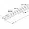 [CH-BT-2510-10-D-HDG-2000]  profilová lišta BT děrovaná, podle EN 60715, 25 x 10 mm, š. výřezu: 11 mm, tl.: 1,0 mm, žárově zinkovaná, d: 2000 mm