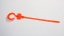 [HH-20-OR]  stahovací pásek rozdělávací HAPPY-HOOK s otočným háčkem; délka 150 mm; oranžový