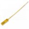 [S-STRN-490-04]  plastová bezpečnostní plomba SATURN MEGA SEAL se štítkem 22 x 50 mm, se zámkem s kovovou kleštinou, ø 3,7 mm, d.493 mm, postupné číslování, žlutá